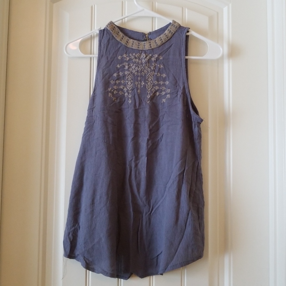 Blue Passport Top